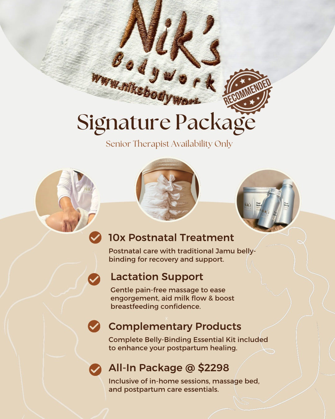 Signature Package (10 Postnatal + Complete Essential Kit)